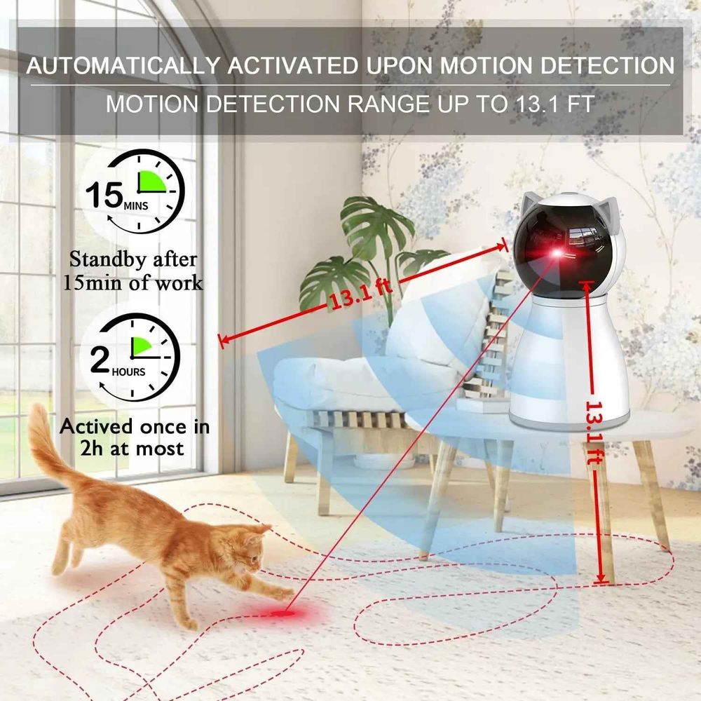 Automatic Interactive Cat Laser Toy — image 3