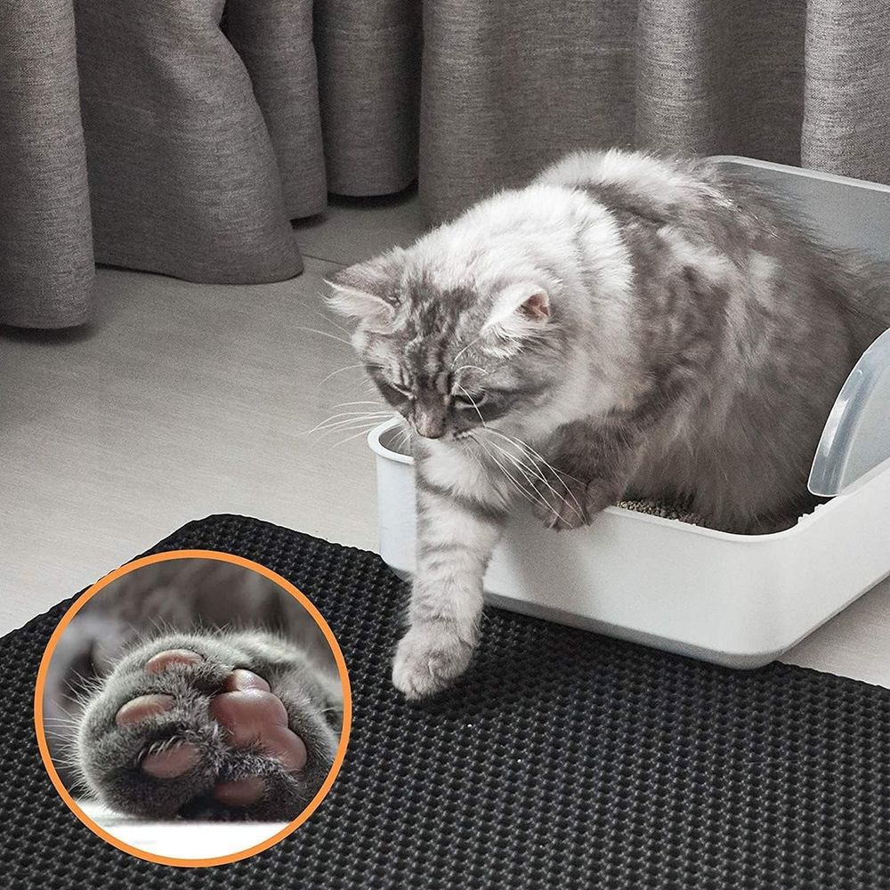 Honeycomb Cat Litter Trapping Mat — image 3