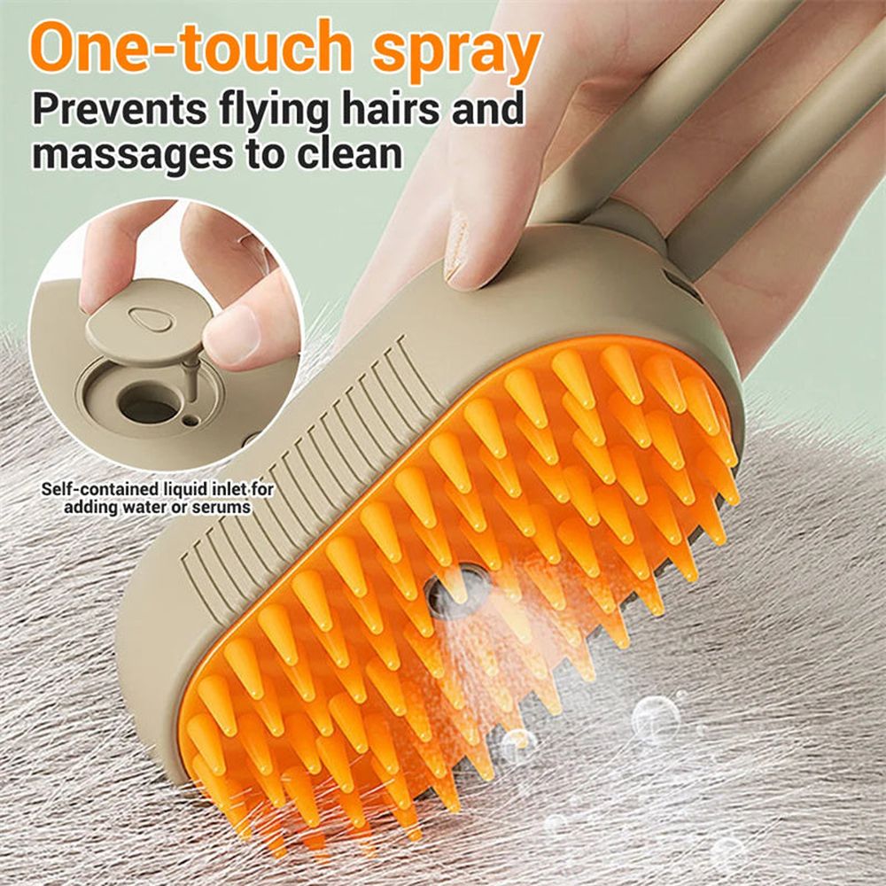 3-in-1 Mist Grooming Brush for Cats & Dogs — image 5