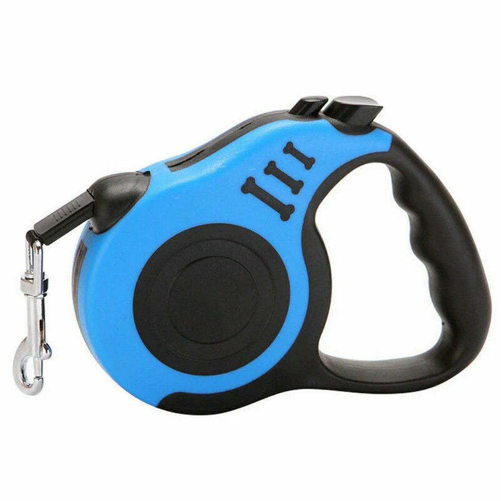 Retractable Dog Leash with One-Touch Brake & Lock